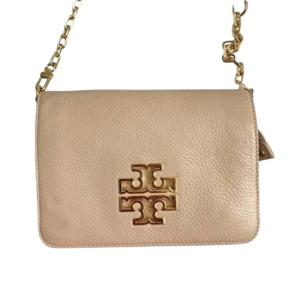 Tory Burch Britton light pink crossbody bag